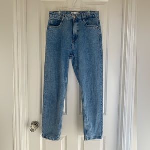 Zara medium wash jeans